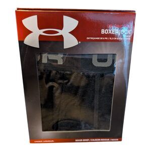 Under Armour Boxerjock 3XL 46-48" Boxer Brief 6" Mens Dark Gray UA Mesh New